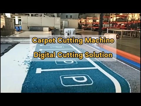 Digital Carpet Cutting Machine for Printed Rugs | Fast, Precise, Automatic #smartcutting #machinery