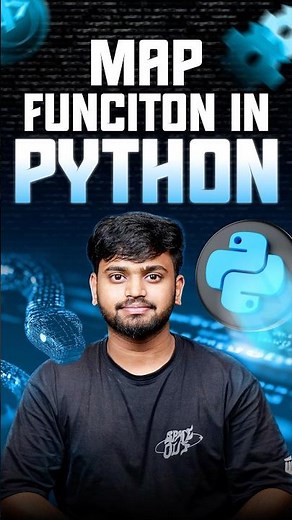 🔥 Map Function in Python Explained in 60 Seconds! | Intellipaat #shorts