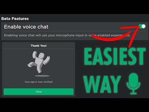 [WORKING 2024]🎙️How To Get Voice Chat in Roblox ! [✅ Easy Method]