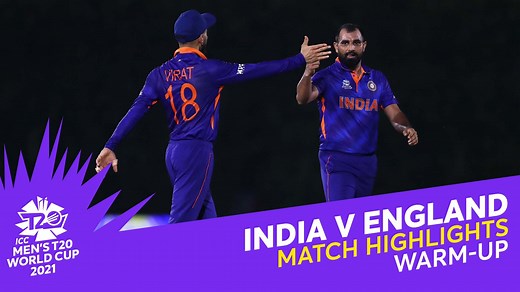 14M views · 439K reactions | India make it look easy in seven-wicket victory against England in their ICC Men's T20 World Cup 2021 warm-up encounter  Highlights  | ICC - International Cricket Council | Facebook
