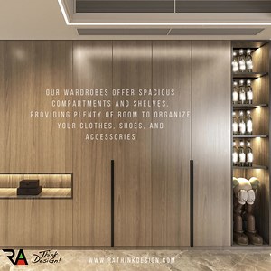 Investing in a quality wardrobe means long-term benefits in terms of organization and aesthetics. E-mail: info@ra-nigeria.com Website: www.rathinkdesign.com Whatsapp/Call: 080-6255-2919 Address: 2/4 Samuel Anibaba Street behind NNPC filling station Ikosi-Ketu Lagos. #interiordesign #interiordesigner #homedecor #homedecoration #interior #architecture #home #decor #interiors #interiorstyling #art #homedesign #rathinkdesign | RA-Think Design | Facebook