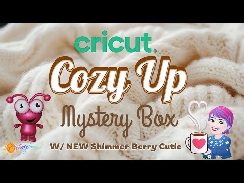 New Cricut Cozy Up Mystery Box with NEW Shimmer Berry Cutie