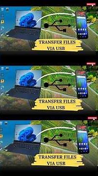 ✅ How to Transfer Files from Laptop to Phone via USB (Easy & Fast Method)