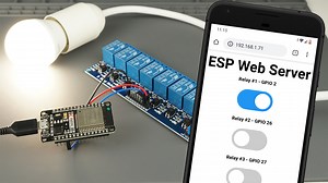 ESP32 Relay Module - Control AC Appliances (Web Server) | Random Nerd Tutorials