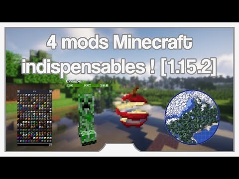4 mods Minecraft INDISPENSABLES !