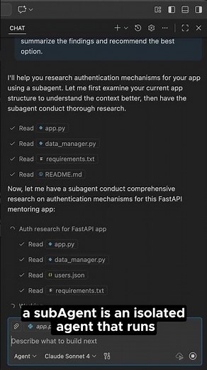 Subagents in VS Code