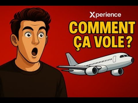 ✈️ Comment un avion de 300 tonnes peut voler ?