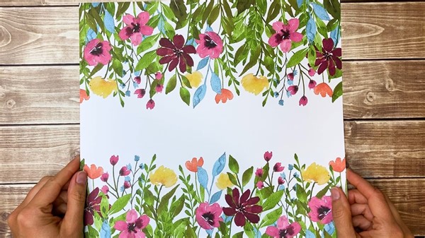 Have you ever wondered what to do with a piece of patterned paper that has a split design? I mean the ones where there’s a pattern on both ends but one of them is upside down when the other end is right side up. Watch this quick video for tips on using paper with a split design! | Jessica Taylor