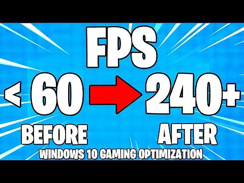 How To Optimize Windows 10 For Gaming! Increase FPS & Performance on PC! (Works 2021!)