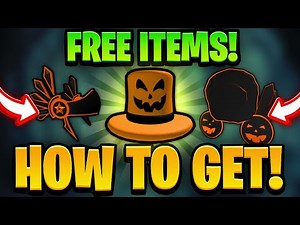 How To *COMPLETE* Halloween Spotlight & Get ALL ITEMS! (Roblox Halloween Spotlight Event Free Items)