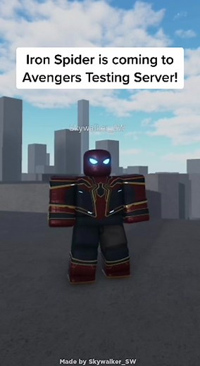Iron Spider Coming to Avengers Testing Server