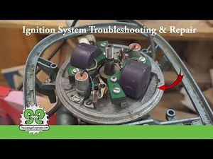 Ignition system Troubleshooting and Repair - Magneto coil, condenser, and repair spark plug wire ep3