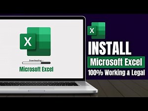 How to Download Install & Activate Microsoft Excel on Windows 10/11 | Excel in PC/Laptop