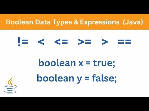 Boolean Data Types & Expressions | Java