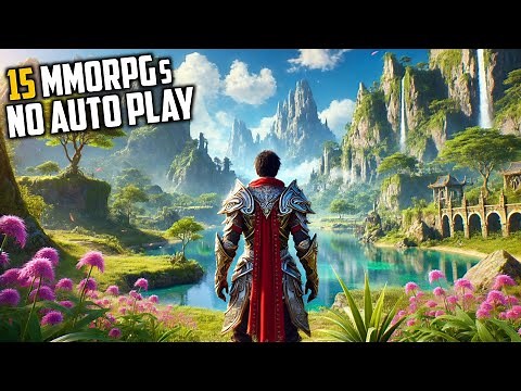 15 MMORPGs That VALUE Real Skill - NO AutoPlay | (Android/iOS)