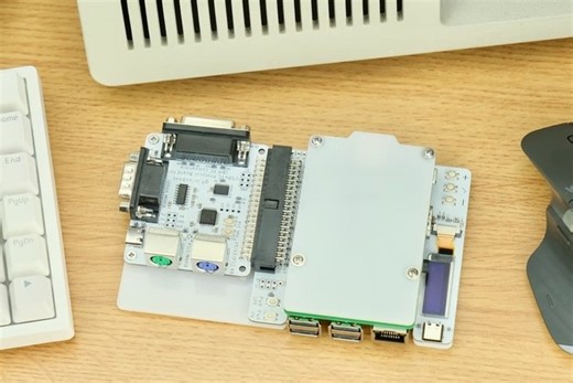 Use modern USB keyboards, gamepads and mice with your retro computer