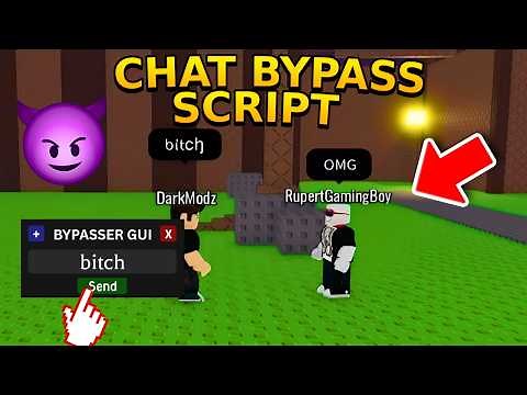 Roblox Chat Bypass Script GUI 😱 BEST Bypass Script - Say ANYTHING! (No Key + Working 2025)