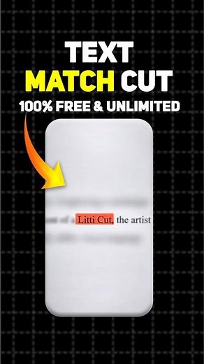 Text Match Cut in 1 Click—Free, Fast, Unlimited!