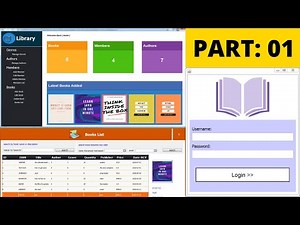 Java Library Management System Project In Netbeans With MySQL - [Part 01]