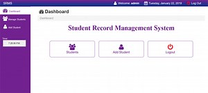 Student Record Management System In PHP With Source Code - Source Code & Projects