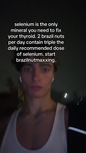 eating brazil nuts is the best way to improve your thyroid function #bp #gym #thyroid #brazilnuts #selenium