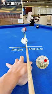 Using side spin to control the cue ball like a pro #billiard #billiards #jpbilliard | JP Billiard