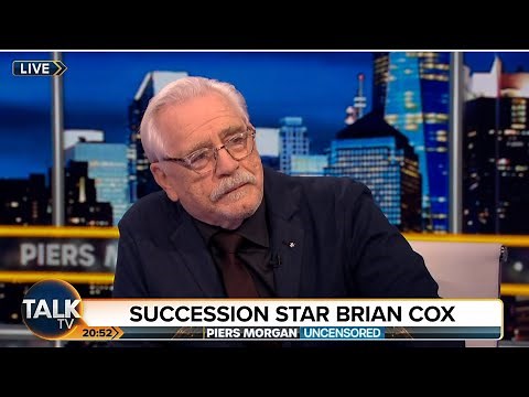 Succession Actor Brian Cox's Inspiring Interview With Piers Morgan | PMU