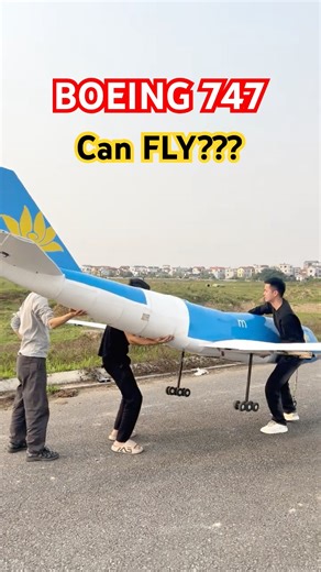 World’s Largest RC Boeing 747 – Can It Actually Take Off? (Shocking!)