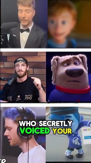3 YOUTUBERS Who Voiced Animated Characters!