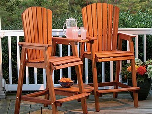 Full Plan Download: Bar Height Adirondack Chair - Woodworking | Blog | Videos | Plans | How To