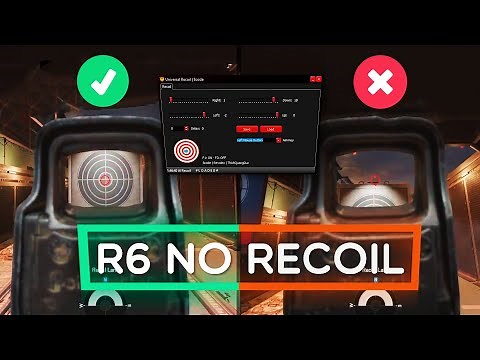 [LOGITECH] ⚙️ R6 Siege No Recoil Script/Macro PC | Updated & Free ANTI-Recoil Tool