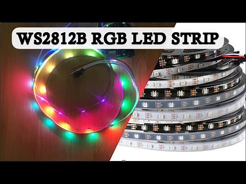 HOW TO CONTROL WS2812B LED STRIP USING ARDUINO.