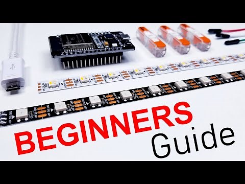 How to Set Up And Control Addressable LEDs - The ULTIMATE WLED Beginners Guide!