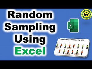 How to Create simple Random Sampling Using Excel