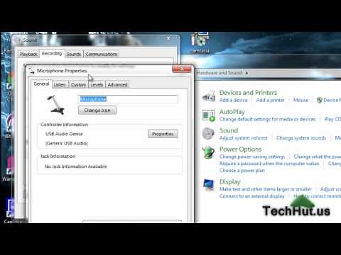 How to Adjust/Change Microphone/Mic Volume