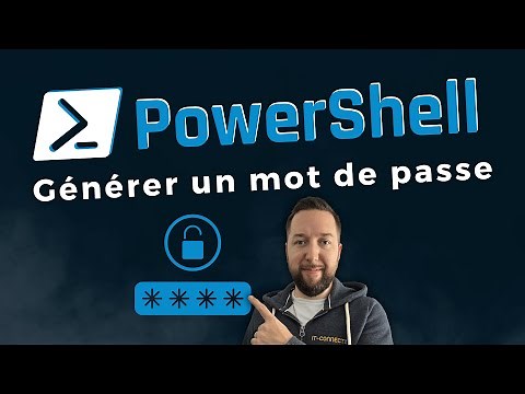 How to create a random password with PowerShell ?