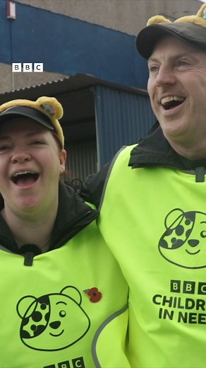 16K views · 132 reactions | Our incredible Steph and Mike joined BBC radio stations across the country to walk a thousand miles for BBC Children in Need - three-legged  | BBC Cumbria | Facebook