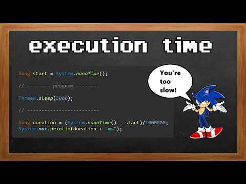How to calculate EXECUTION TIME in Java! ⏱️