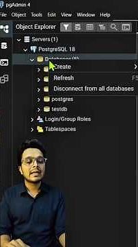 🧠 How to Create a Database in PostgreSQL | 1-Minute Tutorial 💻 #Shorts #postgresql