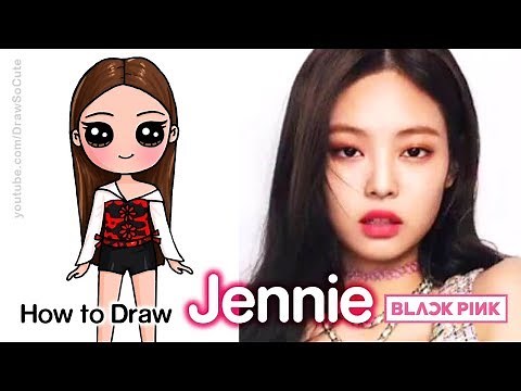 How to Draw Jennie | BlackPink Kpop