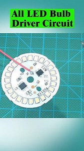 All LED Bulb Driver Circuit 💡 #leddriver #electronicprojects | Homemade 101