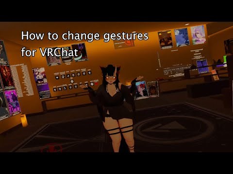 How to change gestures for VRChat (part 1) || Unity Tutorial