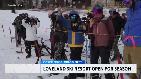 Northern Colorado ski area opens for the season
