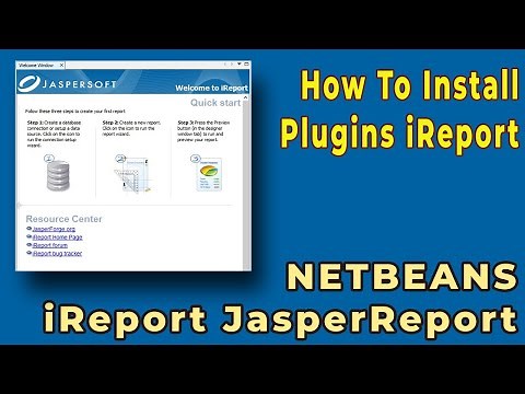 How To Install Plugin iReport Netbeans