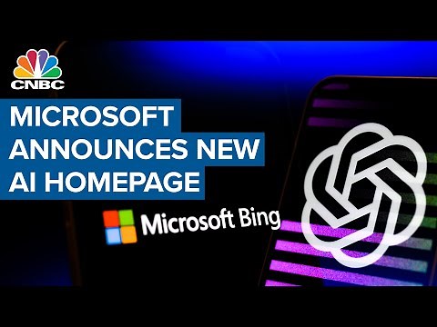 Microsoft announces new AI-powered Bing homepage