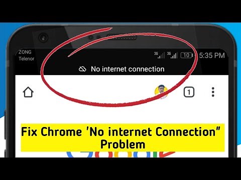 How to Fix Google Chrome "No Internet Connection" Problem ✓