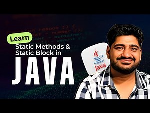 Static Methods & Static Block in Java | Explained with Simple Examples