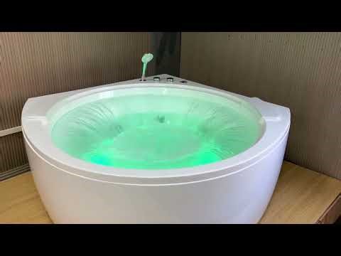 Double Indoor Acrylic Jacuzzi – Hydromassage & Whirlpool Spa Tub