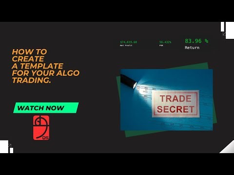 Building a Reusable Code Template for Algorithmic Trading