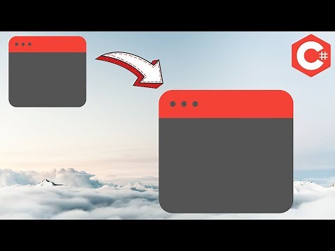 How to Set the Size of Forms in Visual Studio | Sizing & Resizing | C#